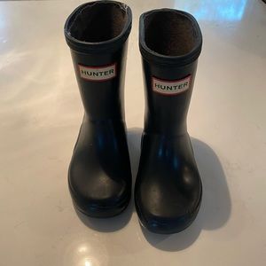 Hunter kids original navy blue toddler 6 rain boot